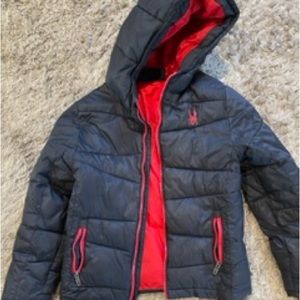 Boys spider jacket size small